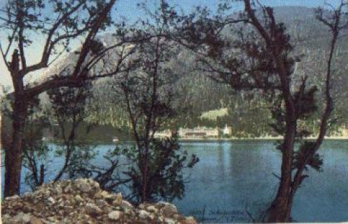 Achensee Hotel Scholastika gebr. ca. 1910