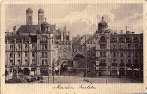 München Karlstor gebr. ca. 1910