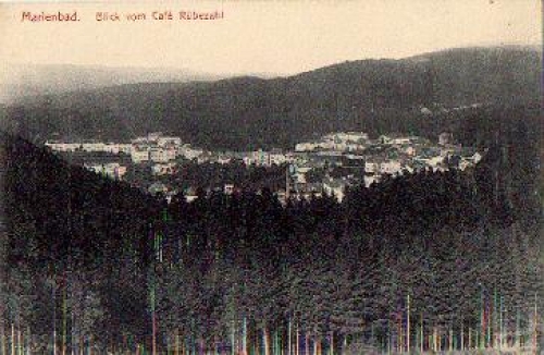 Marienbad vom Cafe Rübezahl * ca. 1920