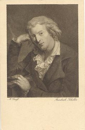 Friedrich Schiller sign. A. Graff