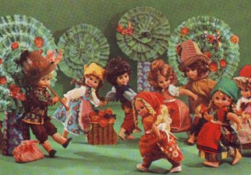 Magic Flute Fairy Tales Koenigseer Puppets * ca. 1980