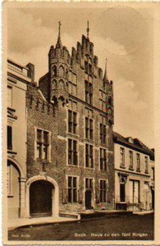 47560 Goch Haus zu den funf Ringen o 21.1.1938