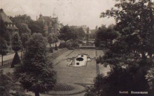 Krefeld Bismarckplatz o 12.9.1929