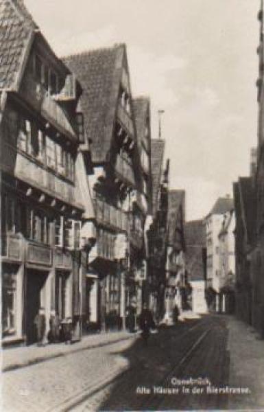 Onsabruck Old houses on Bierstrasse o April 27, 1934