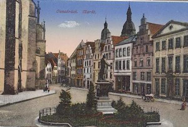 Osnabruck Markt o 29.10.1916
