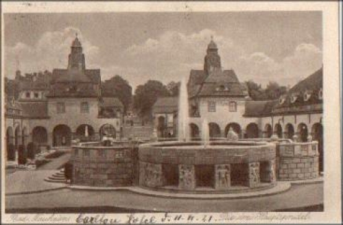 61231 Bad Nauheim  Die drei Hauptstrudel o 11.6.1921