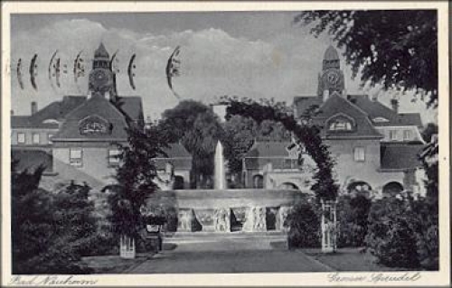 61231 Bad Nauheim Grosser Sprudel o 19.3.1941