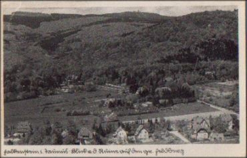 61462 Falkenstein Taunus mit Gr. Feldberg gebr. ca. 1930