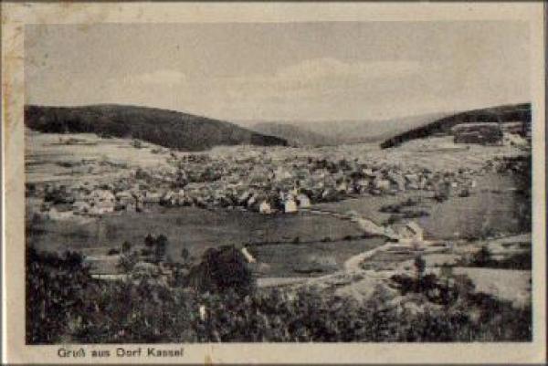 63599 Dorf Kassel Biebergemund o 9.2.1915