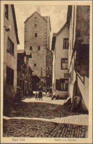 63619 Bad Orb Partie am Obertor * ca. 1910