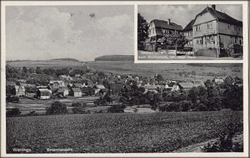 63688 Wenings Gastwirtschaft Zum Moritzstein o 5.6.1953