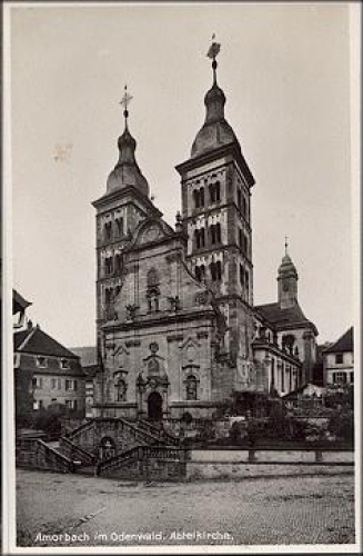 63916 Amorbach Abteikirche * 16.2.1938