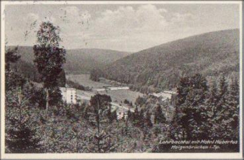 63869 Heigenbrucken Lohrbachtal mit Hotel Hubertus o 31.8.1934