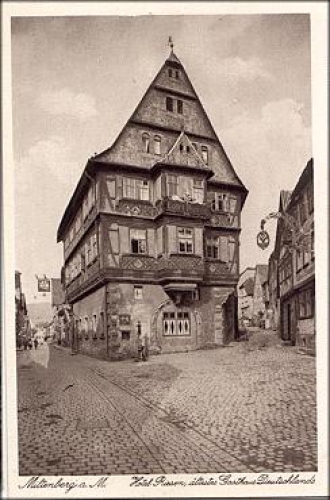 63897 Miltenberg Hotel Riesen * 31.8.1929