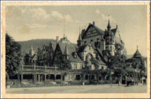 65383 Assmannshausen Gasthof Krone * ca. 1930