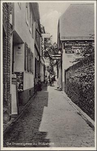 65385 Ruedesheim Drosselgasse * ca. 1930