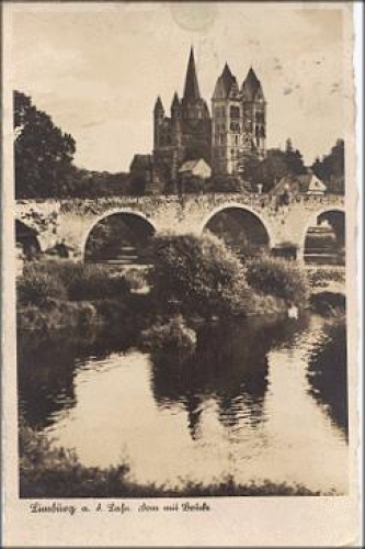 65549 Limburg Cathedral with bridge o 17.10.1935