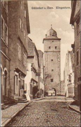97199 Ochsenfurt Klingenturm *ca. 1910