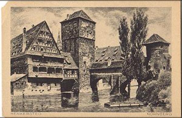Nuremberg Henkersteg *approx. 1920