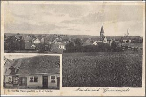 91086 Muenchaurach Mixed goods store o 6.8.1933