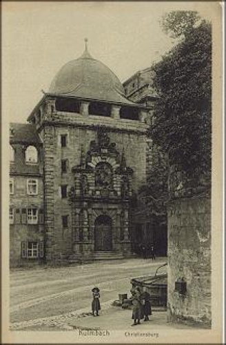95326 Kulmbach Christiansburg * ca. 1918