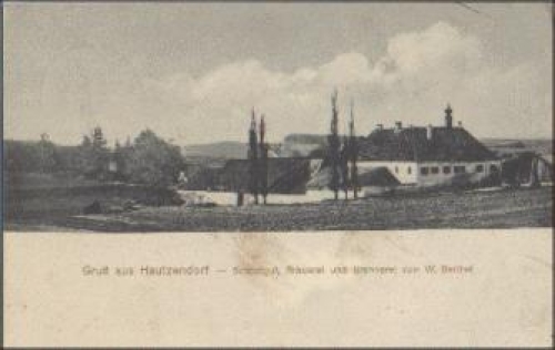 Hautzendorf Schloßgut, brewery and distillery o 1919