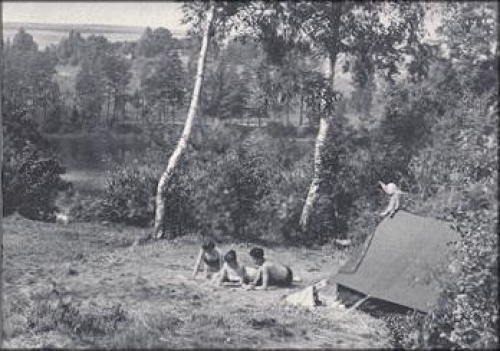 06507 Guntersberg Camping am Bergsee * ca. 1970