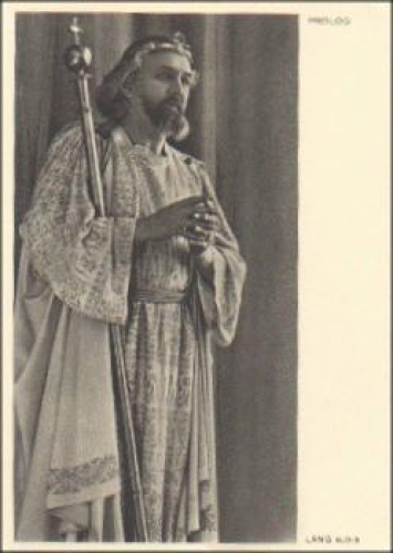 Passion Play Oberammergau Alois Lang Prologue No. 1, * 1950