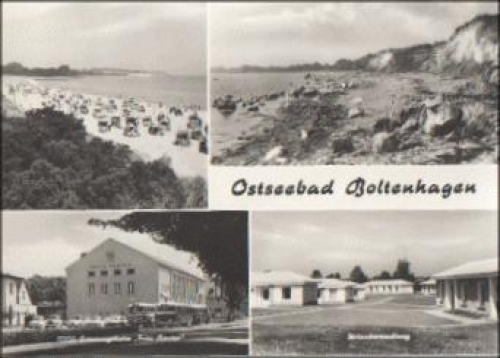23946 Boltenhagen FDGB Erholungsheim "Fritz Reuter" Urlaubersiedlung * ca. 1965