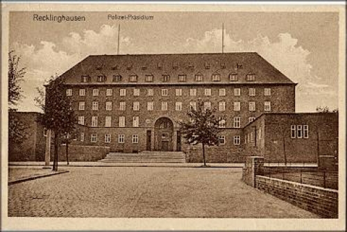 Recklinghausen Police Headquarters gebr. circa 1920