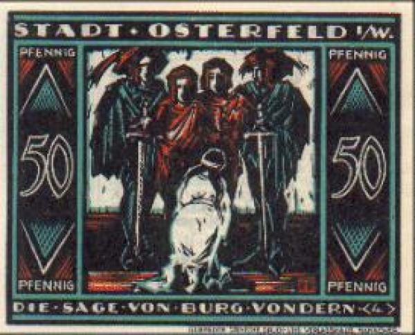 Osterfeld Städtenotgeld 50 Pfennig Nr. 4 1921