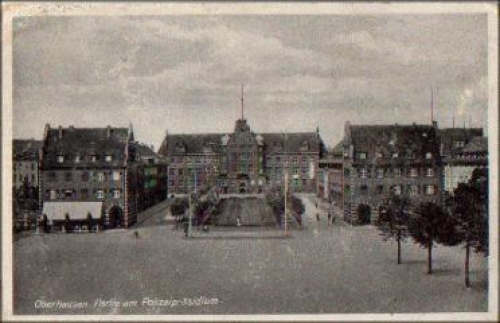 46147 Oberhausen at the police headquarters, gebr. circa 1930