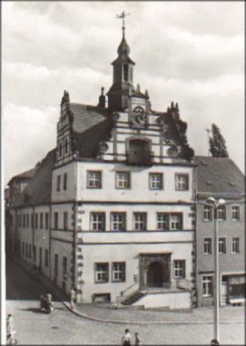 04680 Colditz, Rathaus, * ca. 1980