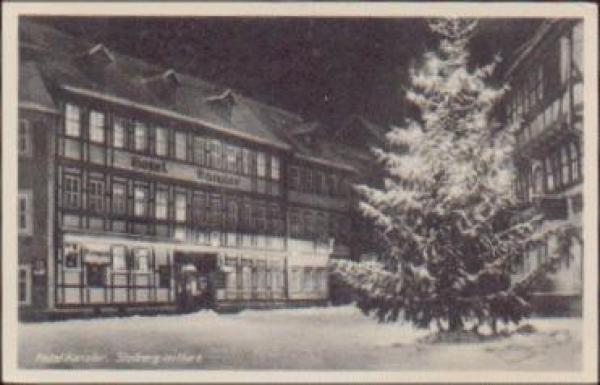 06547 Stoblerg Hotel Kanzler Winter o 22.12.1950