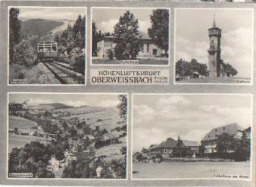 98744 Oberweissbach  Bergbahn o 14.6.1966