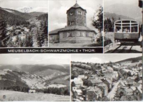 98746 Meuselbach-Schwarzbachmühle gebr. ca. 1970
