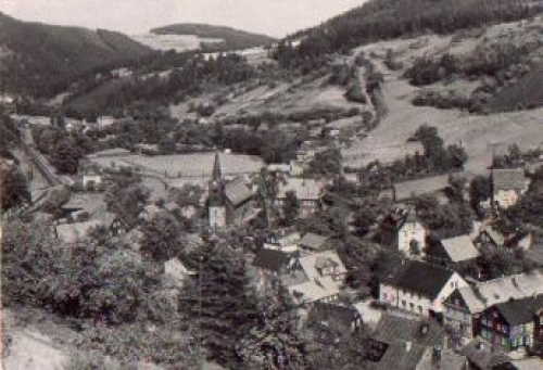 98746 Mellenbach-Glasdach mit Schwimmbad u. Sportplatz, o 11.8.1964
