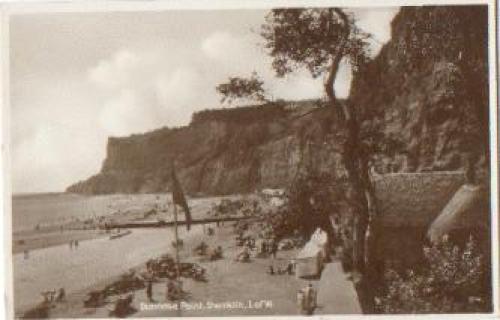Isle of Wight Dunnose Point Shanklin Realityphoto * ca. 1920