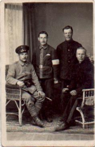 Militaer, 1. WK., Soldatenfoto, Echtfoto o 25.09.1918