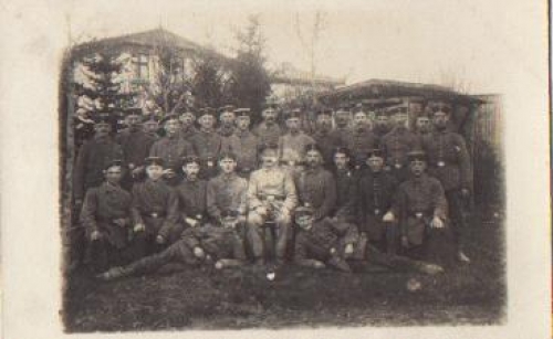 Deutsche Soldaten Militär 1. WK. Gruppenfoto * ca. 1915