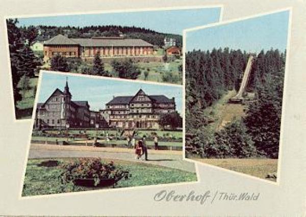 98559 Oberhof Ski Jump o 21.7.1964