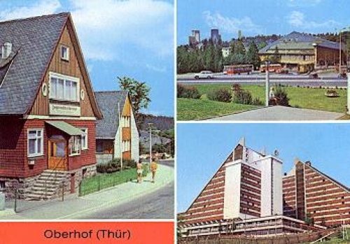 98559 Oberhof Youth Hostel "Edgar Andre" * around 1970