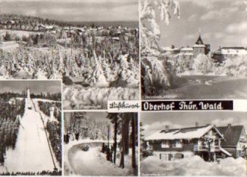 98559 Oberhof Winter Schanze, o 25.2.1971