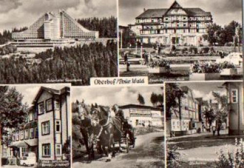 98559 Oberhof Pferdekutsche o 30.9.1971
