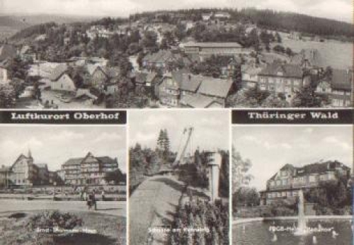 98559 Oberhof Schanze o 9.9.1968