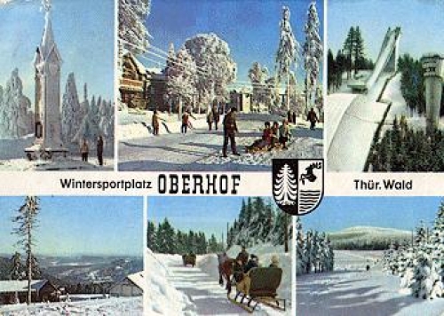 98559 Oberhof im Winter o 17.2.1971