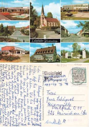 70771 Leinfelden Wuerttemberg from 30.6.1980