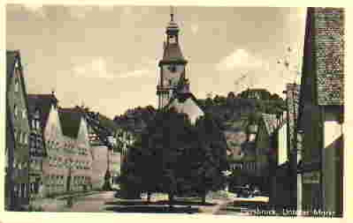 91217 Hersbruck Unterer Markt o ca. 1940