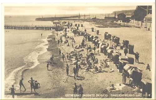 18546 Sassnitz auf Rugen Familienbad * ca.1930