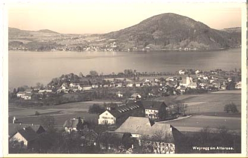 Weyregg am Attersee gebr. 11.9.1960
